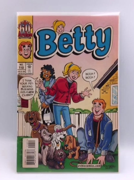 Archie 65th Anniversary: Betty Issue No. 110 Online Book Store – Bookends