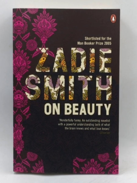 On Beauty - Zadie Smith; 