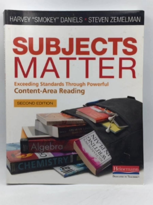 Subjects Matter - Harvey Daniels; Steven Zemelman; 
