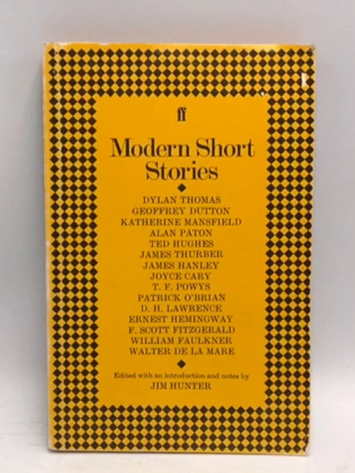 Modern Short Stories - John Hadfield; 
