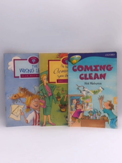 Coming clean - The wrong letter - The masked cleaning ladies - Alan Macdonald - John coldwell - Nick Warburton