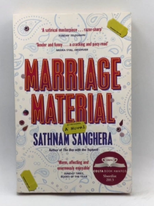 Marriage Material - Sathnam Sanghera