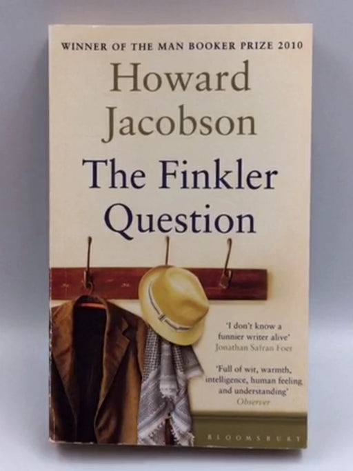 The Finkler Question - Howard Jacobson; 