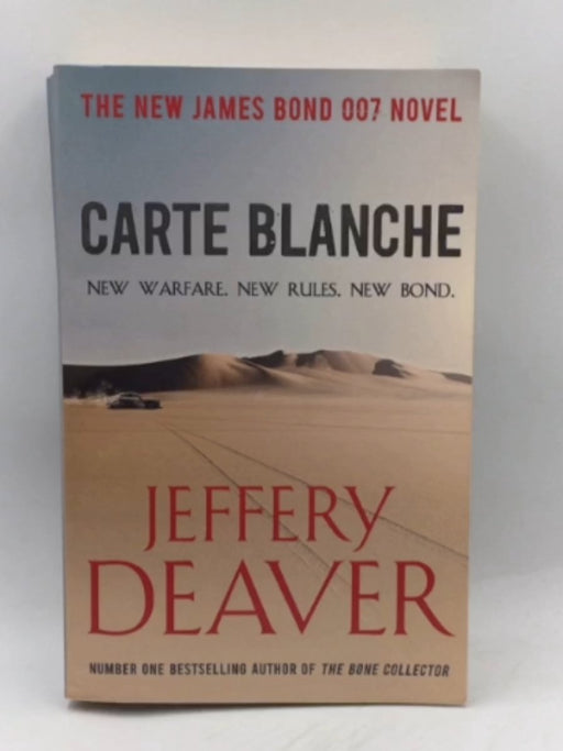 Carte Blanche - Jeffery Deaver; 