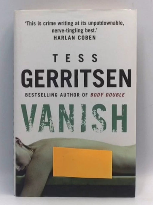 Vanish (Hardcover) - Tess Gerritsen