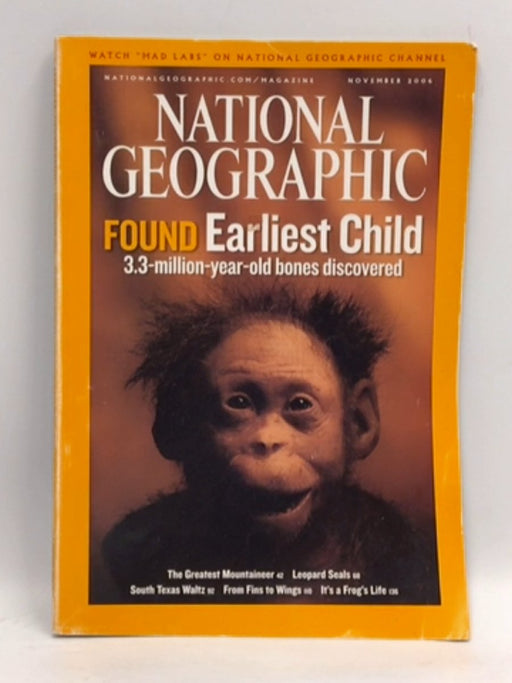 Found Earliest Child  - National Geographic ;
