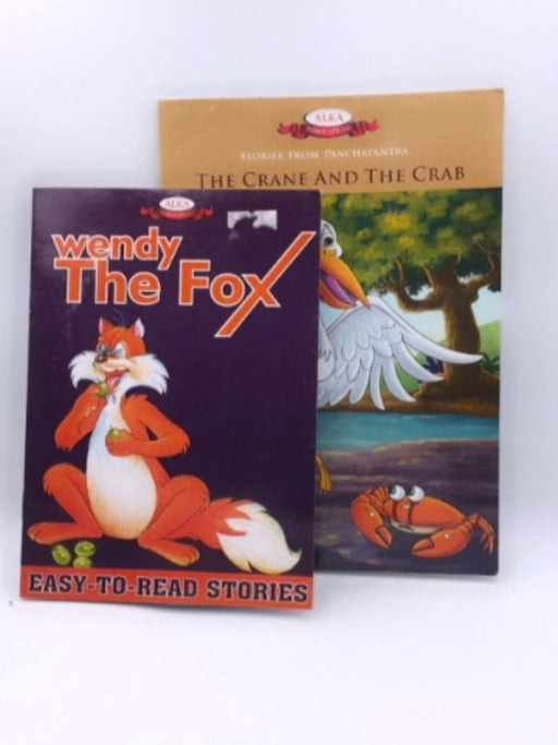 Wendy The Fox - The Crane And The Crab - Alka Publications 