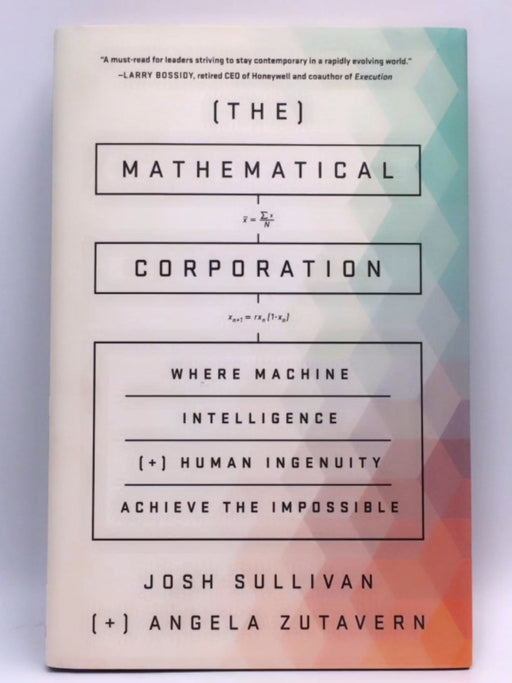 The Mathematical Corporation - Hardcover - Josh Sullivan; Angela Zutavern; 