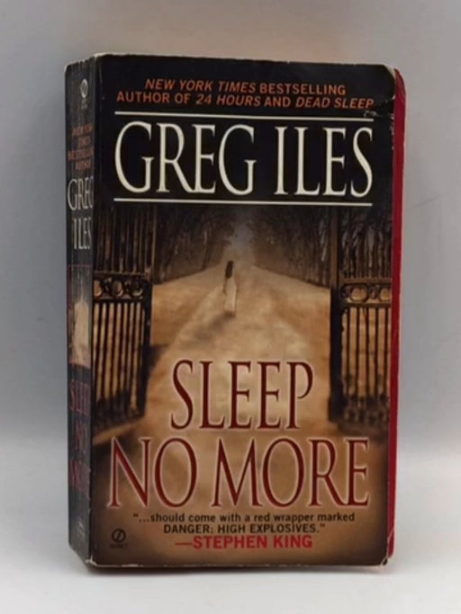 Sleep No More - Greg Iles; 