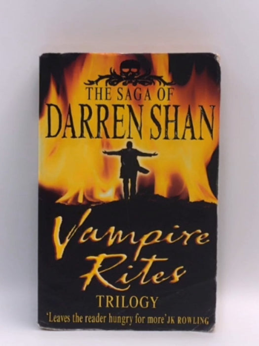 Vampire Rites Trilogy - Darren Shan