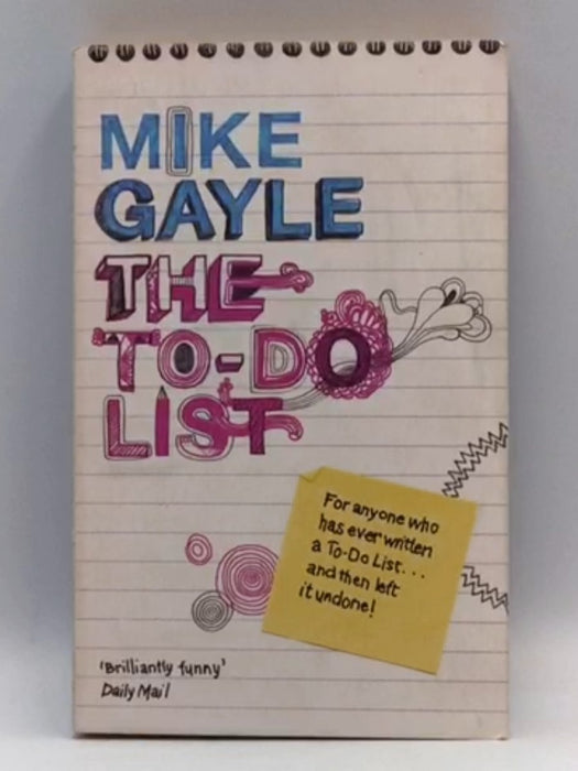 The To Do List - Mike Gayle