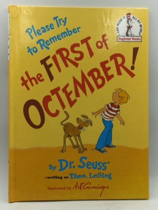 Please Try to Remember the First of Octember! (Hardcover) - Theo LeSieg ,  Art Cumings  