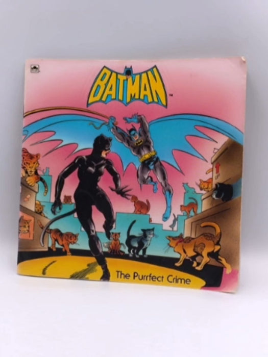 Batman: The Purrfect Crime - Golden Look-Look Books 