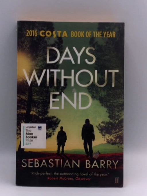 Days Without End - Sebastian Barry; 