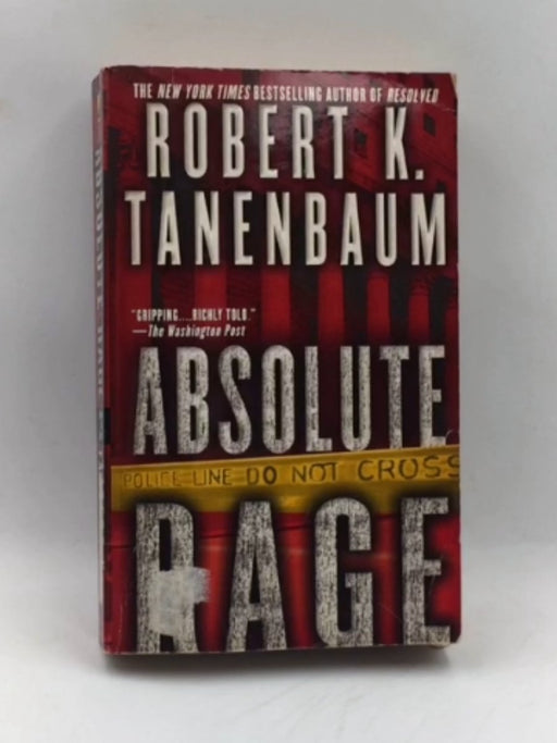 Absolute Rage - Robert K. Tanenbaum