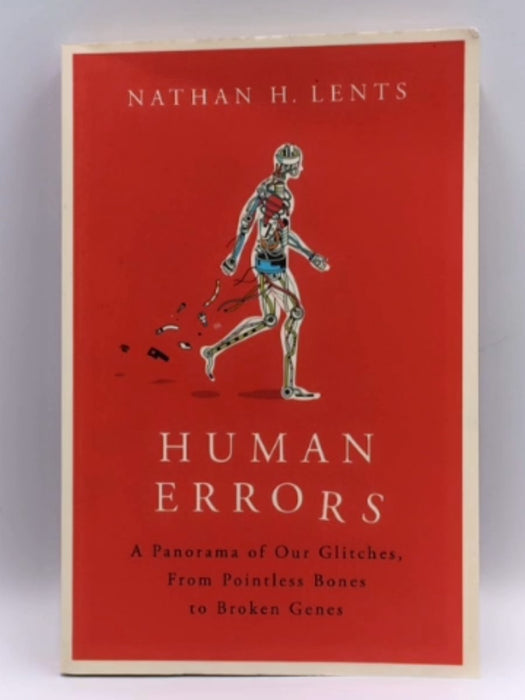 Human Errors by Nathan Lents; – Online Book Store – Bookends