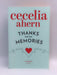 Thanks for the Memories - Cecelia Ahern