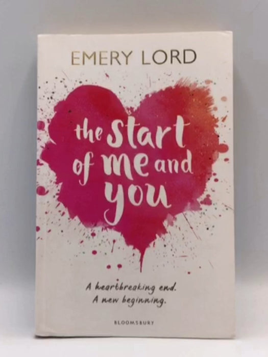 The Start of Me and You - Emery Lord; 