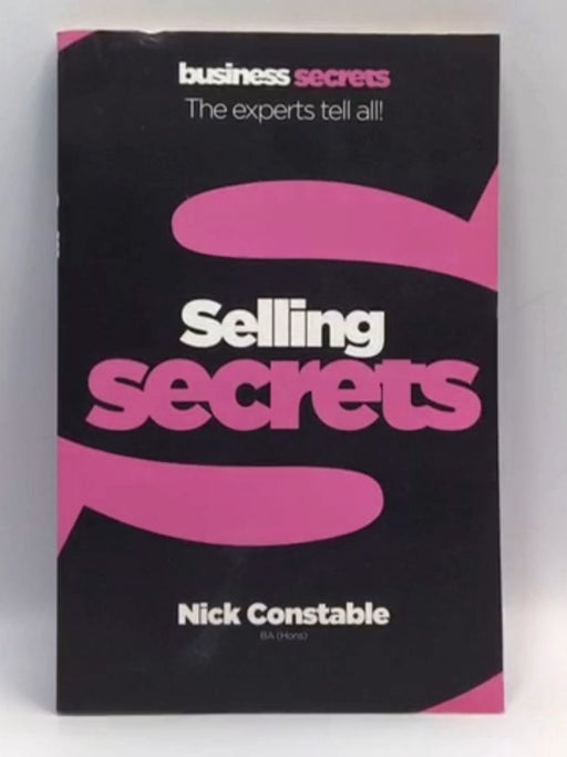 Selling - Nick Constable; 