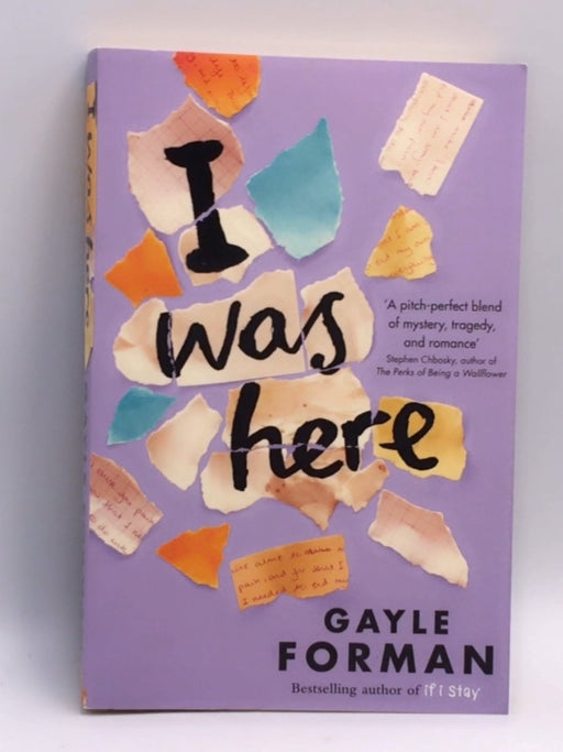 I Was Here - Gayle Forman