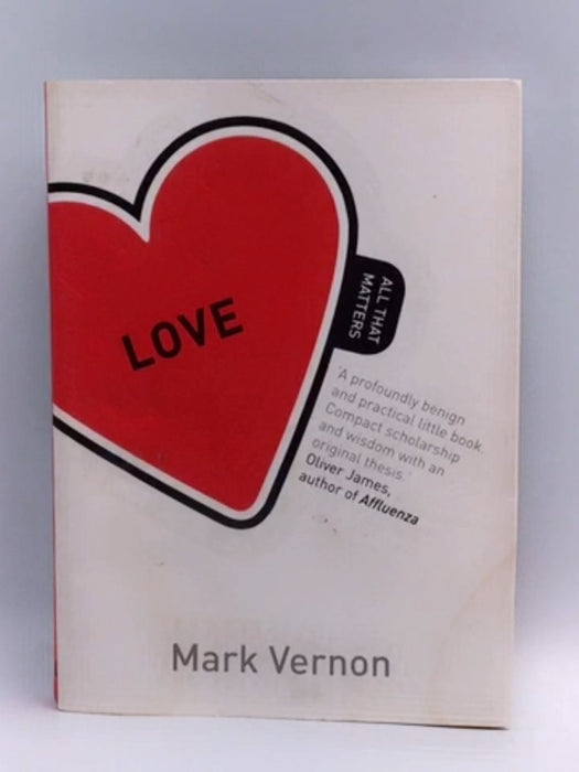 Love: All That Matters - Vernon, Mark; 