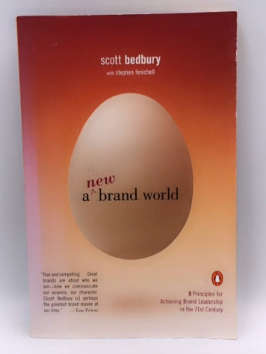 A New Brand World - Scott Bedbury; Stephen Fenichell; 