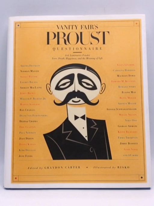 Vanity Fair's Proust Questionnaire - Hardcover - Graydon Carter; 