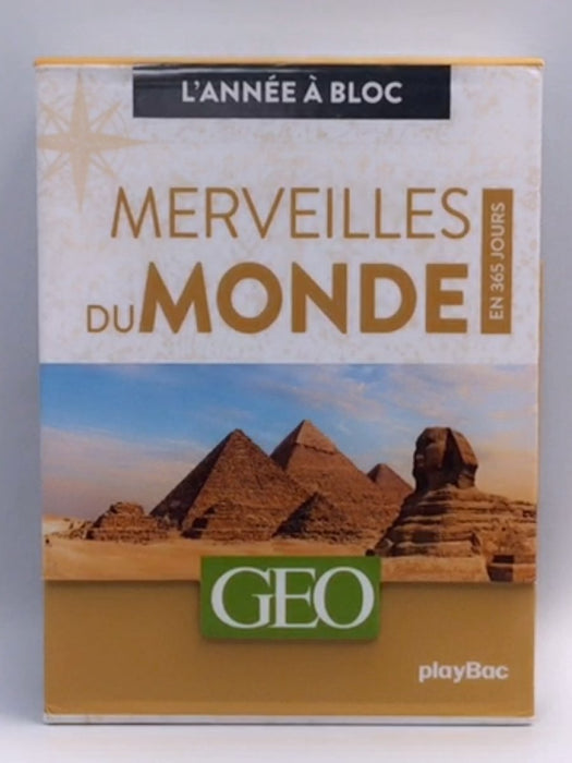 Merveilles du monde en 365 jours - GEO