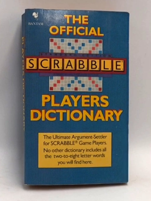 Official Scrabble Player's ­Dictionary - Bantam
