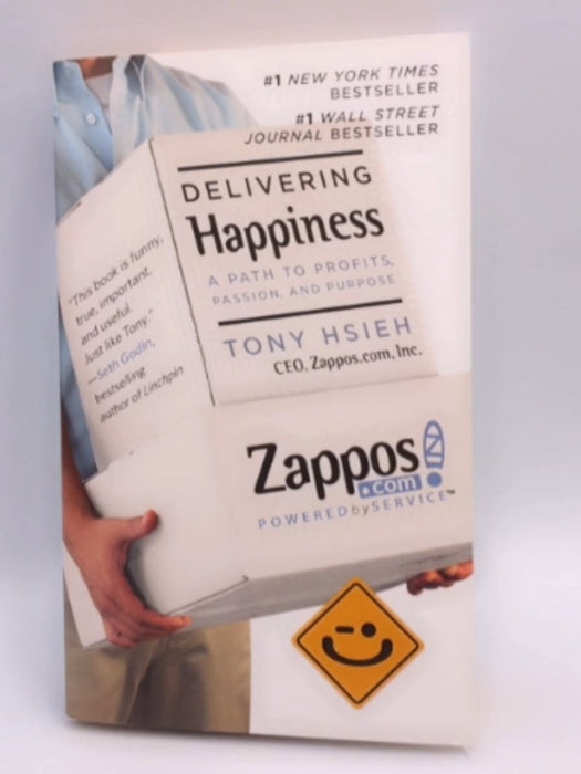 Delivering　–　by　Online　Tony　Store　Book　Happiness　–　Hsieh;　Bookends