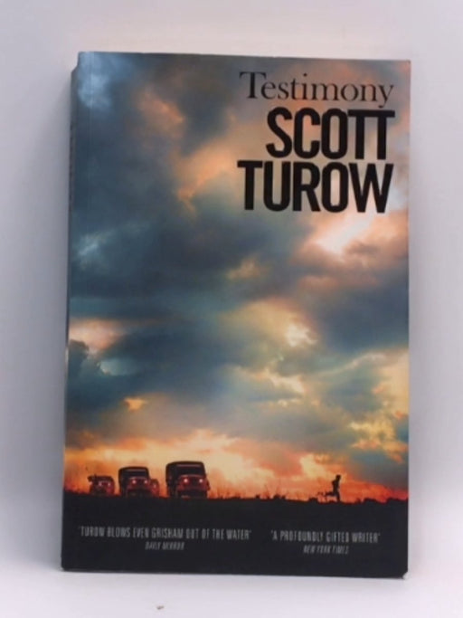 Testimony - Scott Turow; 