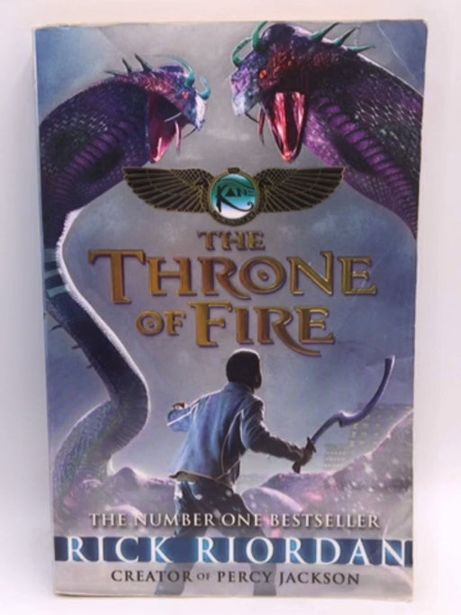 The Kane Chronicles: The Throne of Fire - Rick Riordan