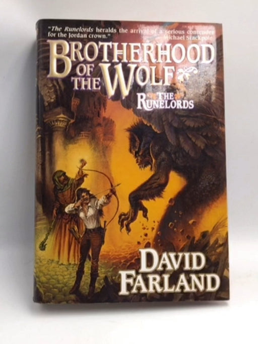 Brotherhood of the Wolf - Hardcover - David Farland; 