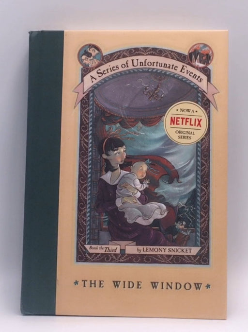A Series of Unfortunate Events Vol. 3: The Wide Window - Hardcover - Lemony Snicket