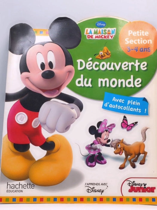 Découverte du monde petite section 3-4 ans La maison de Mickey - Caroline Marcel; 