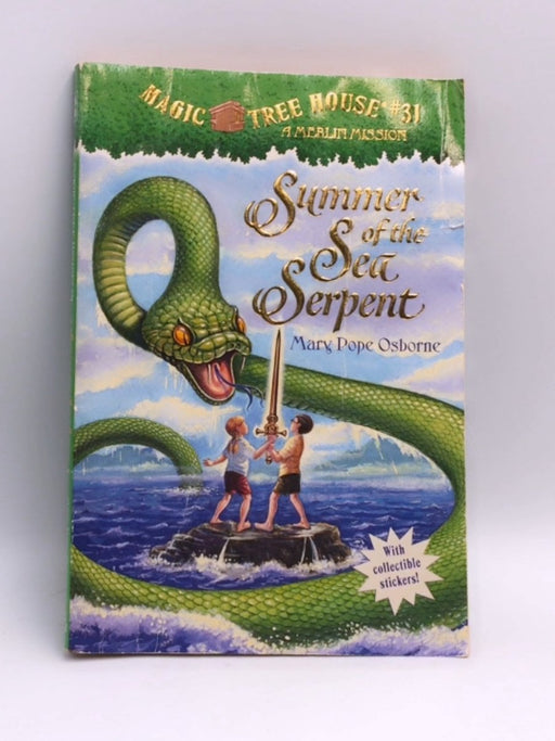 Summer of the Sea Serpent - Mary Pope Osborne; 