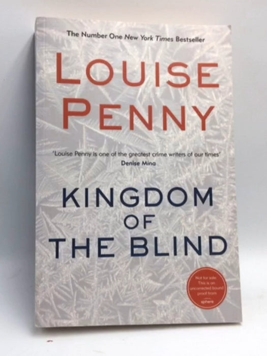 Kingdom of the Blind - Penny, Louise; 