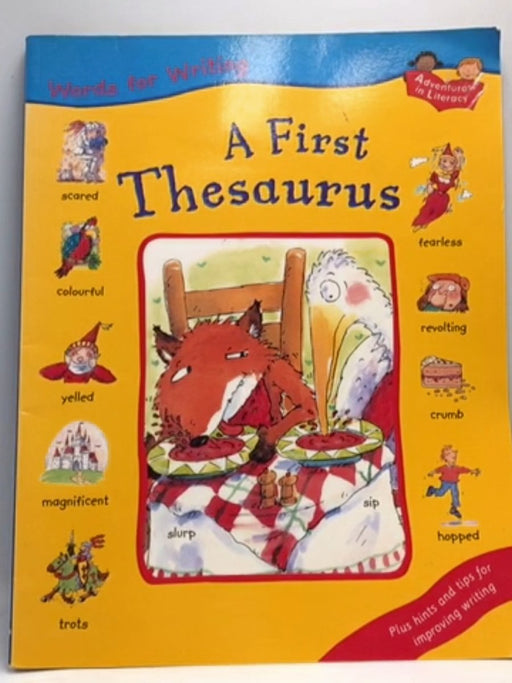 A First Thesaurus - Ruth Thomson; 