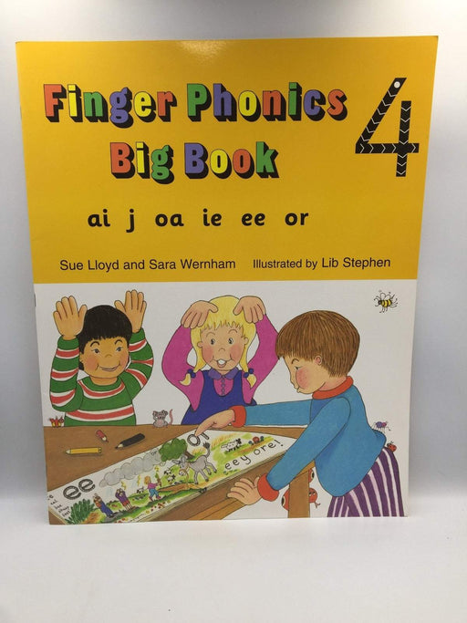Finger Phonics Big Book 4 - Sue Lloyd; Sara Wernham; 