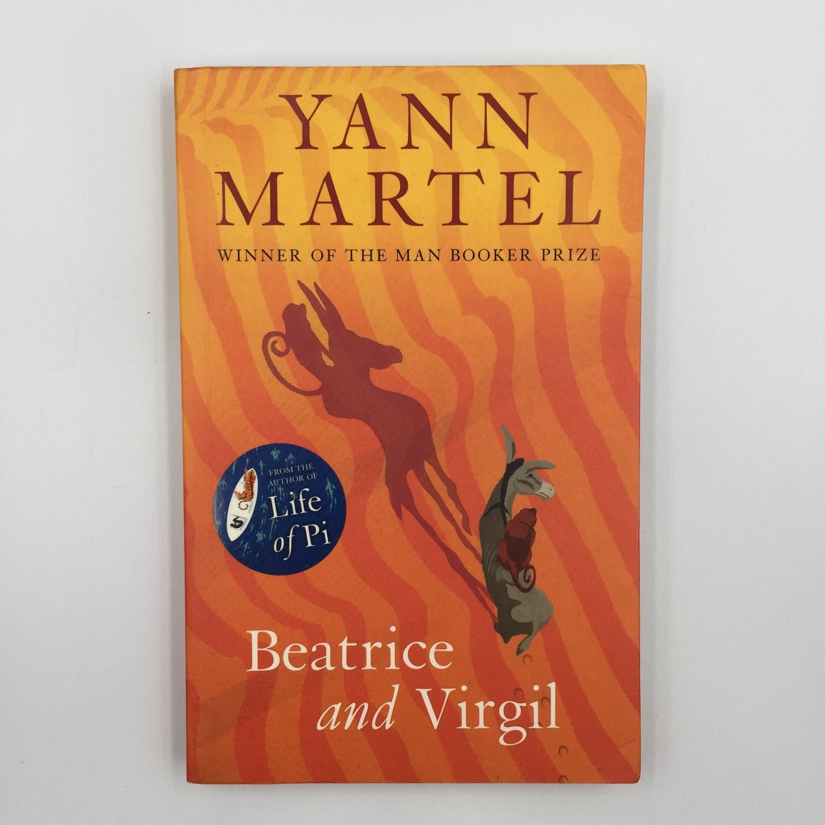 Beatrice and Virgil by Yann Martel Online Book Store Bookends