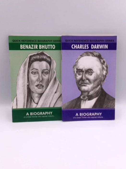Benazir Bhutto/Charles Darwin Online Book Store – Bookends