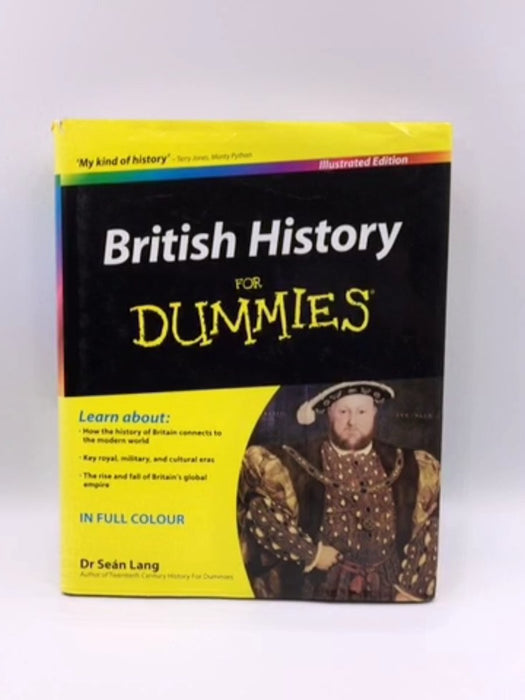 British History For Dummies by Sean Lang Online Book Store Bookends