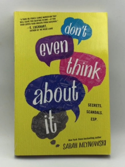 Don't Even Think about It Online Book Store – Bookends