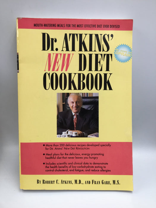 Dr. Atkins' New Diet Cookbook Online Book Store – Bookends