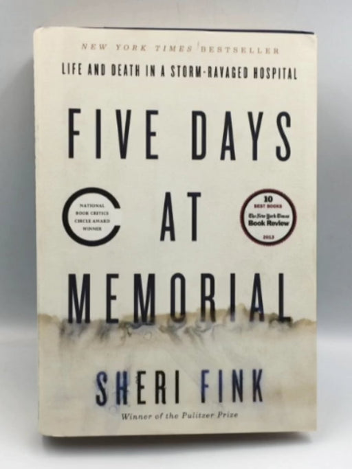 Five Days at Memorial - Hardcover Online Book Store – Bookends