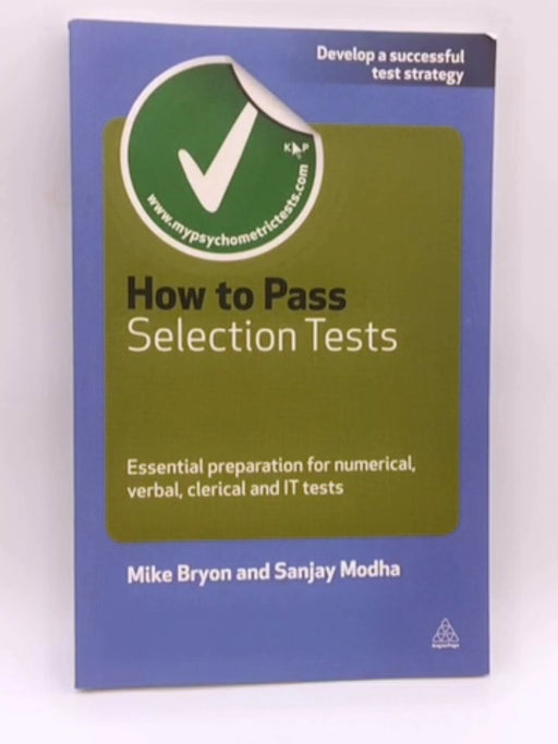 How to Pass Selection Tests Online Book Store – Bookends