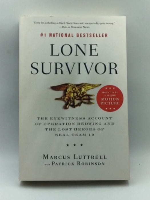 Lone Survivor: The Eyewitness Account of Operation Redwing and the Lost Heroes of SEAL Team 10 Online Book Store – Bookends
