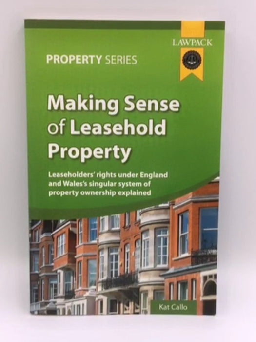 Making Sense of Leasehold Property Online Book Store – Bookends