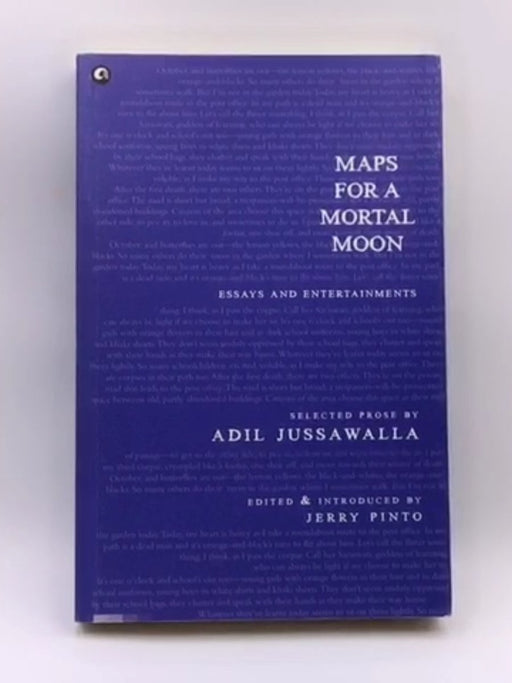 Maps for a Mortal Moon: Essays and Entertainments Online Book Store – Bookends