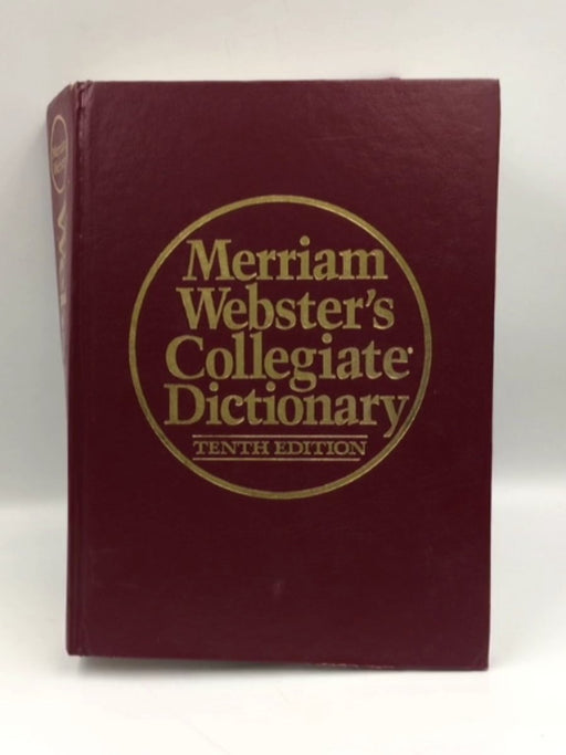 Merriam-Webster's Collegiate Dictionary, Tenth Edition Online Book Store – Bookends